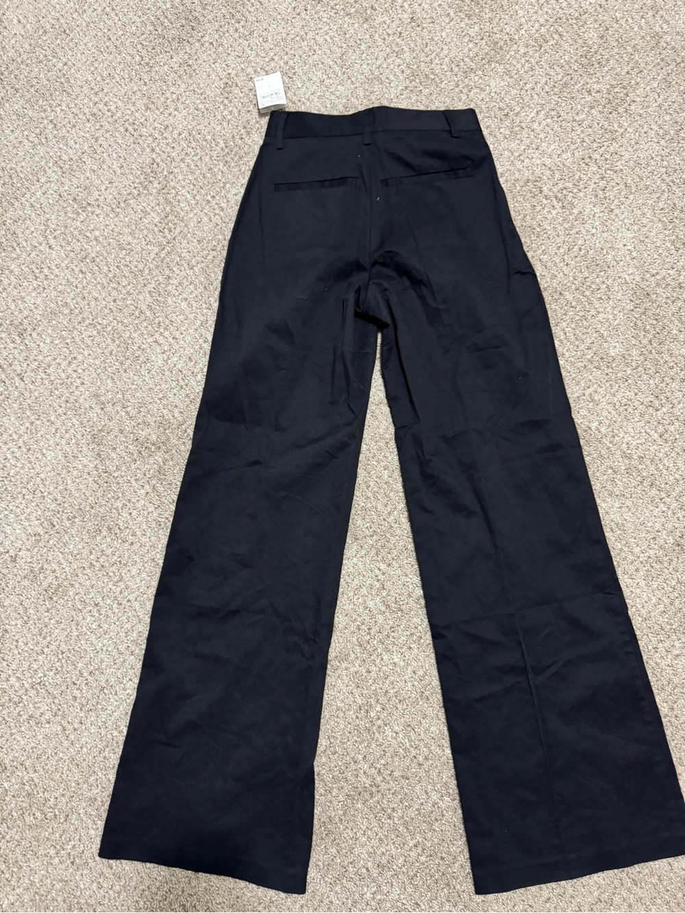 Good American Black Wide Leg Pants with Tag